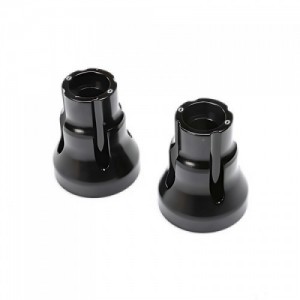[TEAM LOSI] Rear Axle Mount Set,0 Deg,AL, BLK: LMT, TTLMT