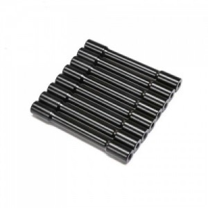 [TEAM LOSI] Aluminum Crossbar, End Plates, Black (8): TLR Tuned LMT