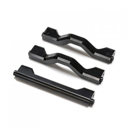 �˾���ũ LOS241073 [TEAM LOSI] Aluminum Crossbar, Center Chassis, Black (3): TLR Tuned LMT