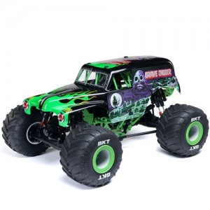 [TEAM LOSI] LOSI 1/8 LMT 2.0 Grave Digger 4X4 �ָ��� �׽� �귯�ø��� ���� Ʈ�� RTR, �׸�