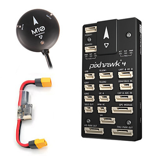 �˾���ũ 20034 [Holybro] Pixhawk4 + GPS Combo Package �Ƚ�ȣũ4 (�ö�ƽ ���̽� ver) (����)