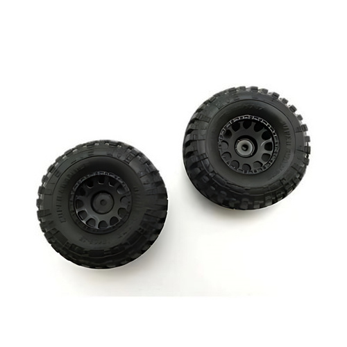 �˾���ũ KYMXTH003HW [KYOSHO] Premounted Tire/Wheel w/Weight 2pcs INTERCO TIRE
