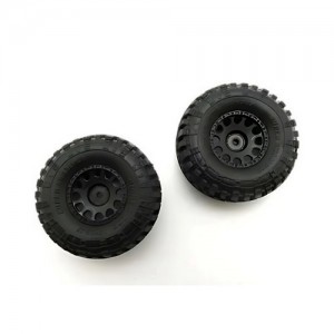 [KYOSHO] Premounted Tire/Wheel w/Weight 2pcs INTERCO TIRE