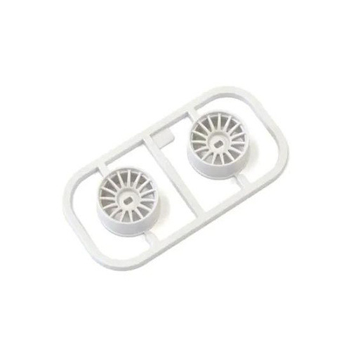 �˾���ũ KYMDH100W-W1B [KYOSHO] Multi Wheel W/Offset 1 (White/AWD/2pcs.)