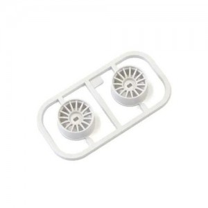 [KYOSHO] Multi Wheel W/Offset 1 (White/AWD/2pcs.)