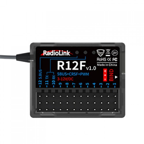 �˾���ũ R12F [RadioLink] ������ũ R12F 12ä�� ���� �ùķ��̼� ���ű� (T8FB �������)