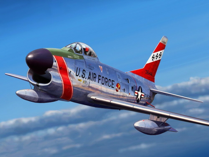[�˾���ũ] CZKH32007 [kitty Hwak] CZKH32007 1/32 F-86D Sabre Dog 1