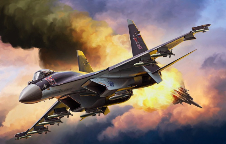 [�˾���ũ] CZKH80142 [kitty Hwak] CZKH80142 1/48 Su-35 Flanker-E 1