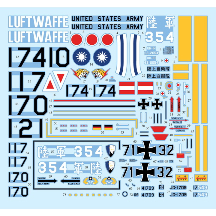 [�˾���ũ] CZKH80154 [kitty Hwak] CZKH80154 1/48 UH-1D Huey 2