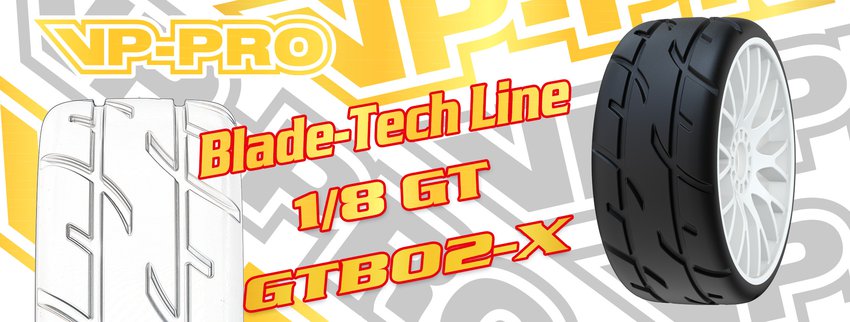 [�˾���ũ] GTB02-XY5 [VP PRO RACING] (1:8 ��� Ÿ�̾� �� ����) 1/8 GT - Spoke Yellow Wheel - Medium �Ѻ��� 2������ 1