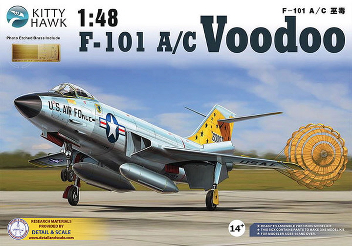 [�˾���ũ] CZKH80115 [kitty Hwak] CZKH80115 1/48 F-101 A/C Voodoo 1