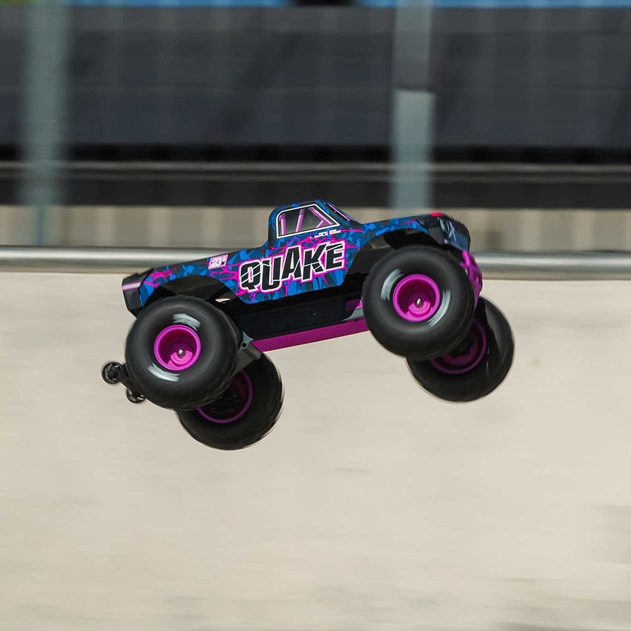 [�˾���ũ] ARA3537T3 [ARRMA] 1/10 QUAKE 223S DSC 2WD RTR Brushless Monster Truck, Purple ������, ���͸�(2~3S) ���� 5