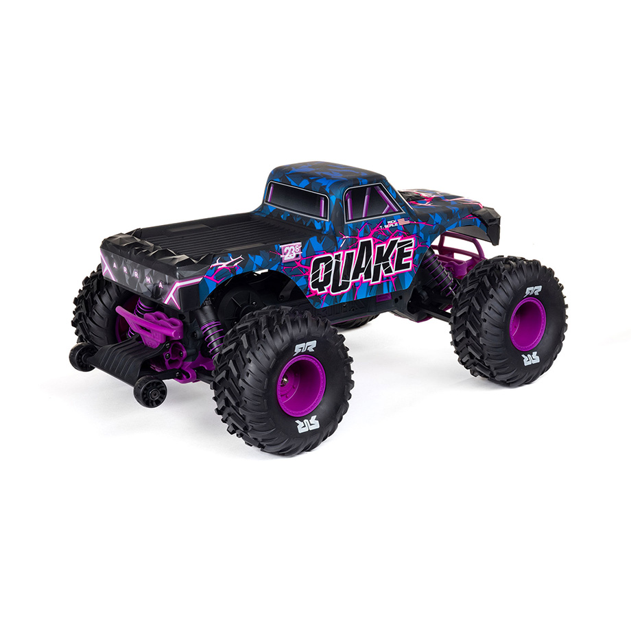 [�˾���ũ] ARA3537T3 [ARRMA] 1/10 QUAKE 223S DSC 2WD RTR Brushless Monster Truck, Purple ������, ���͸�(2~3S) ���� 8