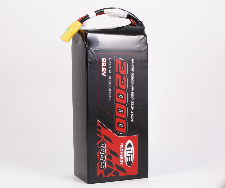 [�˾���ũ] NE-100C-22000mAh-6S1P-22.2V [Neonergy] 22.2V 22000mAh 100C ��Ƭ������ ���͸� - XT90 ��Ƽ����ũ 1