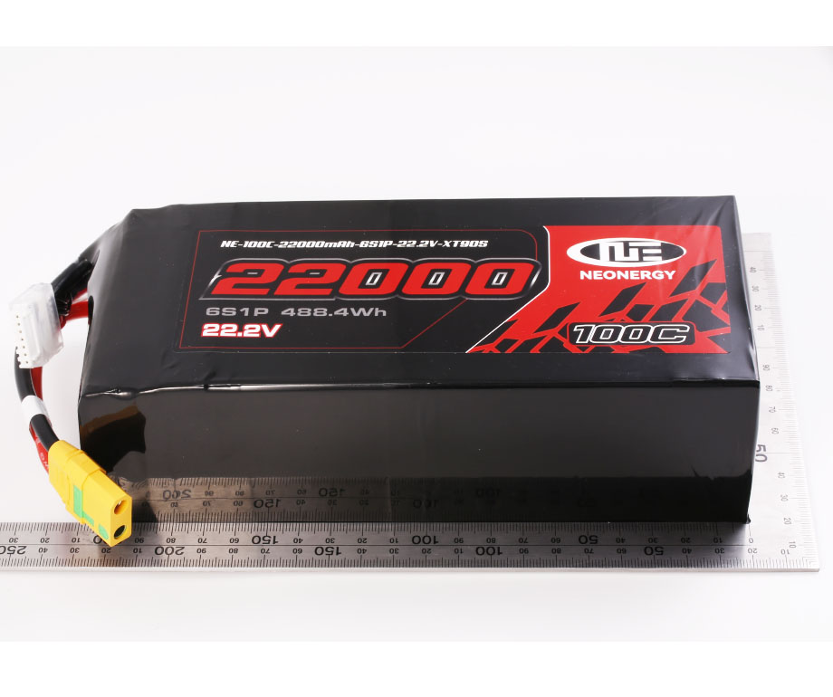 [�˾���ũ] NE-100C-22000mAh-6S1P-22.2V [Neonergy] 22.2V 22000mAh 100C ��Ƭ������ ���͸� - XT90 ��Ƽ����ũ 2