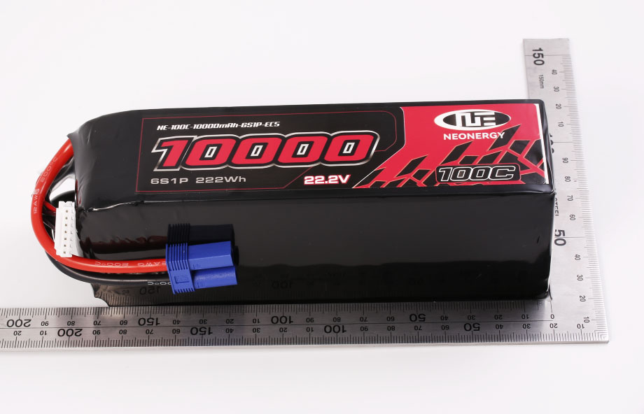 [�˾���ũ] NE-100C-10000mAh-6S1P [Neonergy] 22.2V 10000mAh 100C ��Ƭ������ ���͸� - EC5 1