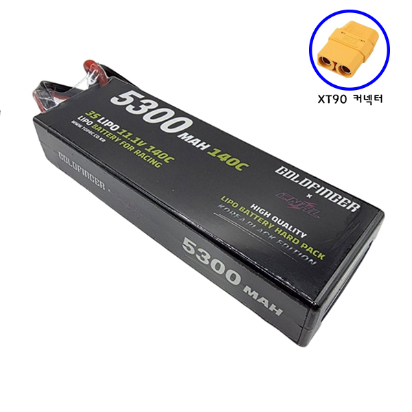 [�˾���ũ] HC5301403XT90 [CNHL] Racing 11.1V 3S 5300mAh 140C ��Ƭ������ ���͸� - �輱�� 1