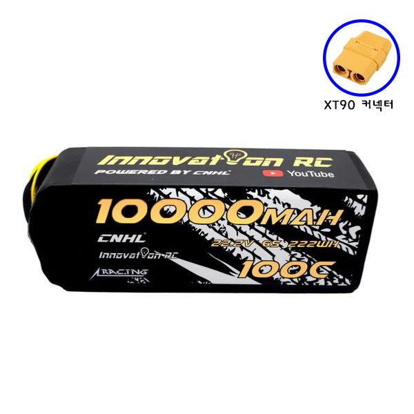 [�˾���ũ] HC6S100XT90 [CNHL] Racing 22.2V 6S 10000mAh 100C ��Ƭ������ ���͸� - �輱�� 1