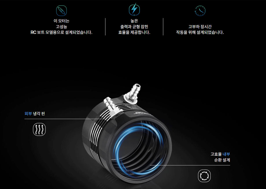 [�˾���ũ] 30419011 [HOBBYWING] SeaKing 2040 SL 5000KV V2 (2S �������� ��Ʈ����) 2