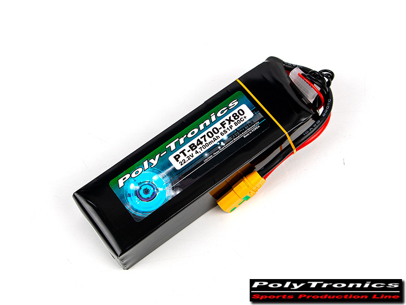 [�˾���ũ] PT-B4700-FX80-6S PT-B4700-FX80 (22.2V, 6S1P, 80C+/JST-XT/XT90S) ��Ƭ������ ���͸� - XT90 ��Ƽ����ũ 2