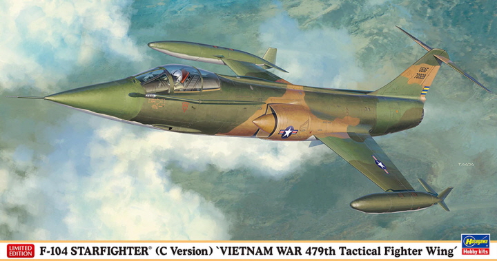 [�˾���ũ] BH07533 [Hasegawa] BH07533 1/48 F-104 Start Fighter Type C Vietnam War 479th Tactical Fighter Wing 1