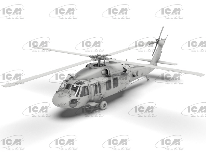 [�˾���ũ] BICM48361 [ICM] BICM48361 1/48 UH-60A Black Hawk, US Military Transport Helicopter 3