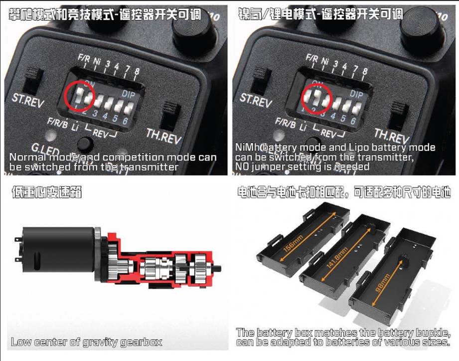 [�˾���ũ] YK4106 pro light blue [YK HOBBY] YK4106 PRO 1:10 ROCK Trial �� Ʈ���̾� RTR Light blue 12