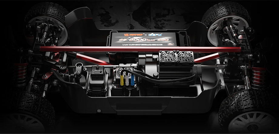 [�˾���ũ] 7303 [MJX RC] MJX 7303 HYPER GO 1/7 �귯�ø��� ���� ����, RTR ���� 2