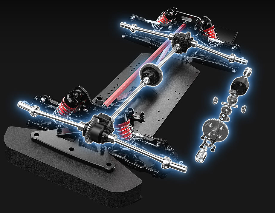 [�˾���ũ] 7303 [MJX RC] MJX 7303 HYPER GO 1/7 �귯�ø��� ���� ����, RTR ���� 3