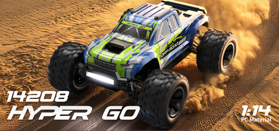 [�˾���ũ] 14208 [MJX RC] MJX 14208 HYPER GO 1/14 �귯�ø��� ���� RC �ڵ��� ���� 45km/h - USB������,���͸� 1��,������ ���� Ǯ��Ʈ 2