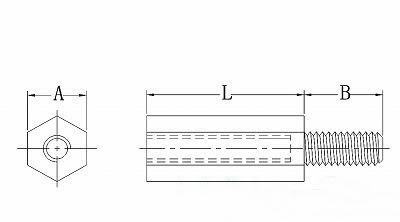 [�˾���ũ] 12824 ���Ϸ� M3x15 6mm FPV post��20pcs�� 2