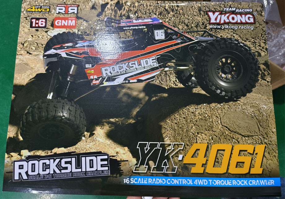 [�˾���ũ] YK4061 Black Red [YK HOBBY] 1:6 YK4061 �귯�ø��� ROCKSLIDER ��Ŭ��︵ 4WD ���� (������ ����, ��Ʈ�� �������߽�) �������� ���� 16