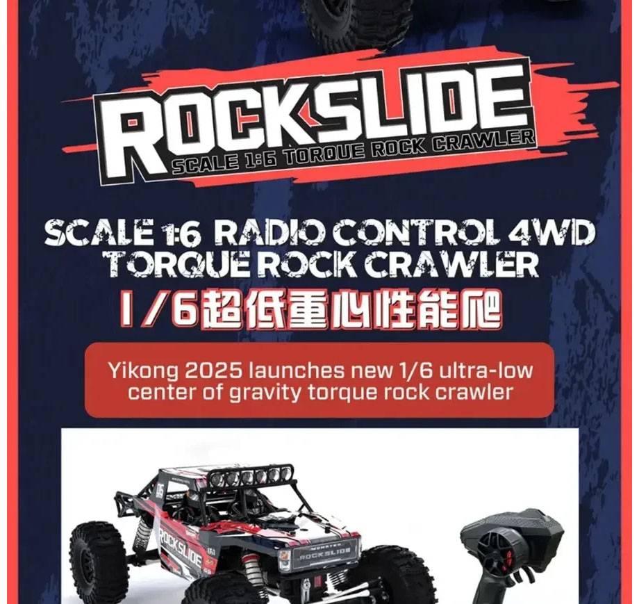 [�˾���ũ] YK4061 Green Black [YK HOBBY] 1:6 YK4061 �귯�ø��� ROCKSLIDER ��Ŭ��︵ 4WD ���� (������ ����, ��Ʈ�� �������߽�) �׸����� ���� 2
