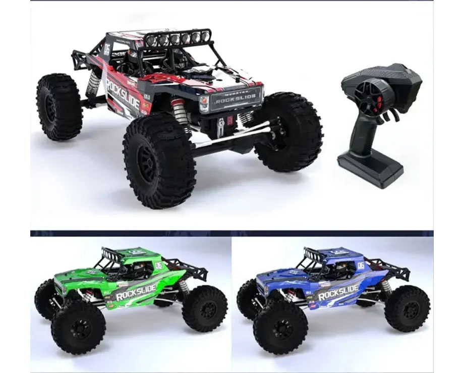 [�˾���ũ] YK4061 Blue Black [YK HOBBY] 1:6 YK4061 �귯�ø��� ROCKSLIDER ��Ŭ��︵ 4WD ���� (������ ����, ��Ʈ�� �������߽�) ������� ���� 12