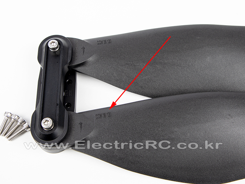 [�˾���ũ] HBW-P36190-CW [HobbyWing] 36x190 Folding Prop 2