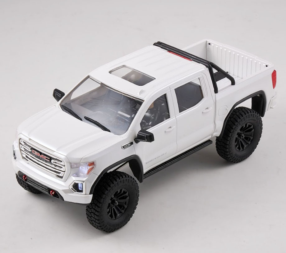 [�˾���ũ] FMS11853RTRWH-BL [ROC HOBBY] FMS FCX18S 1:18 GMC SIERRA 2019 White Brushless �Ⱦ� Ʈ�� RTR 2