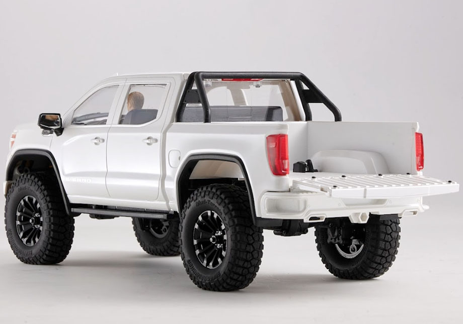 [�˾���ũ] FMS11853RTRWH-BL [ROC HOBBY] FMS FCX18S 1:18 GMC SIERRA 2019 White Brushless �Ⱦ� Ʈ�� RTR 12