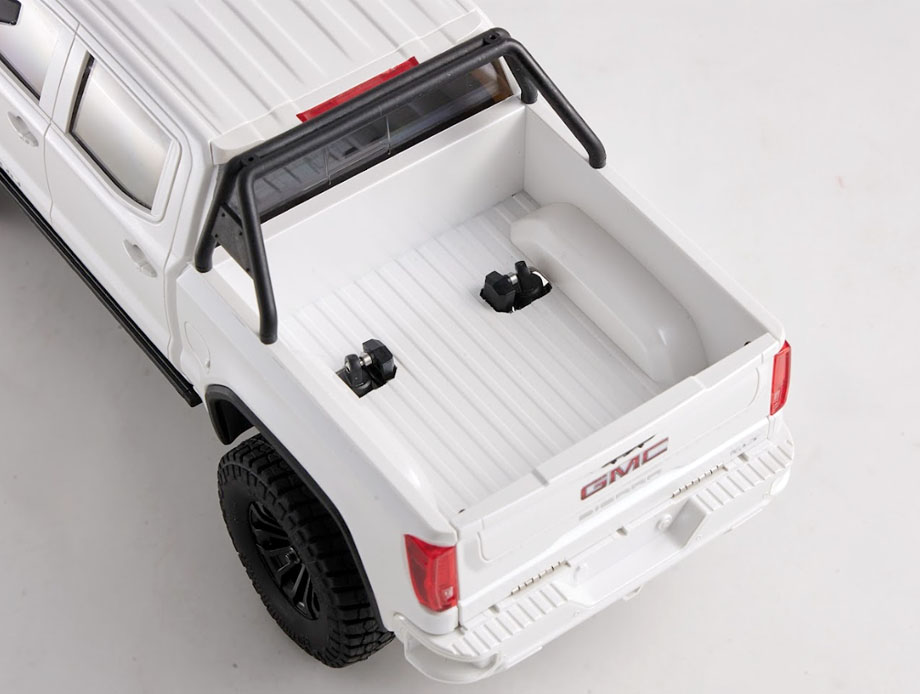 [�˾���ũ] FMS11853RTRWH-BL [ROC HOBBY] FMS FCX18S 1:18 GMC SIERRA 2019 White Brushless �Ⱦ� Ʈ�� RTR 9