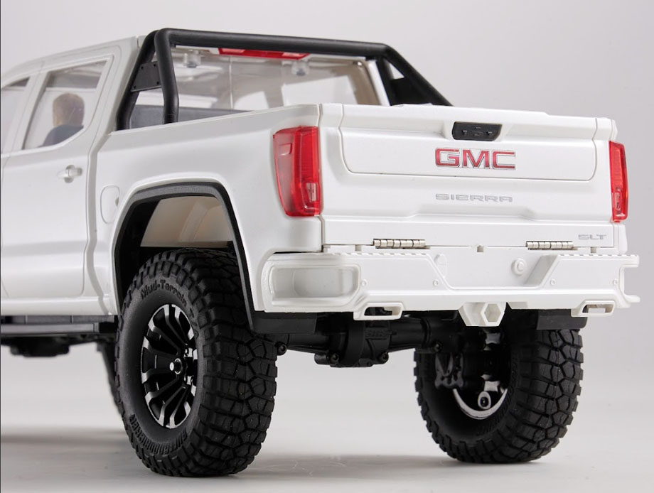 [�˾���ũ] FMS11853RTRWH-BL [ROC HOBBY] FMS FCX18S 1:18 GMC SIERRA 2019 White Brushless �Ⱦ� Ʈ�� RTR 10