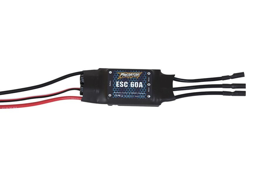 [�˾���ũ]  [FMS] �������� 60A �귯������ ���ӱ� - 3~6�� 5.0V 3A BEC ���� 3