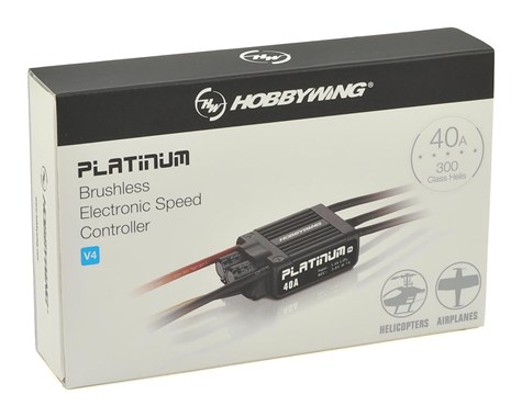 [�˾���ũ] 30215001 [HobbyWing] �÷�Ƽ�� V4 40A �귯������ ���ӱ� 2