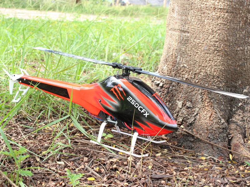 [�˾���ũ] 250CFX-GFC-L03 [RAKONHELI] LIONHELI Airbrush Fiberglass Fuselage Combo 03 - Blade 250 CFX �ɼ�   ��������Ÿ�Ϲٵ� 3