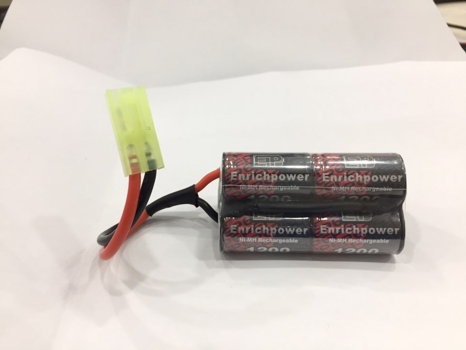 [�˾���ũ] EP721200-3+3 [EP POWER] 7.2V 1200mah 3+3 Ÿ�� ���̼��� ���͸� - �̴�Ÿ�̾� (X Rider Flamingo��) 2