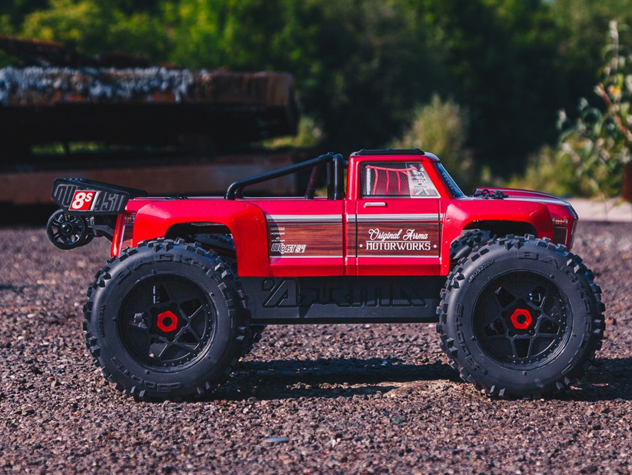 [�˾���ũ] ARA5810 [ARRMA] 1/5 �Ƹ��� �ƿ�ĳ��Ʈ 8�� �귯������ 4WD ����Ʈ Ʈ�� RTR ��Ʈ - ���͸�, ������ �ʿ� 13