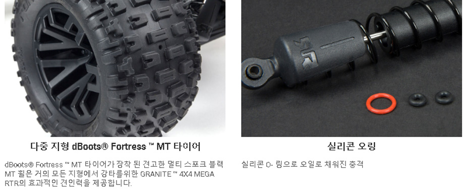 [�˾���ũ] ARA4202V3T2 [ARRMA] 1/10 �׷��� 4X4 V3 �ް�550 �귯���� ���� Ʈ�� ȭ��Ʈ - ������ �ʿ� 11