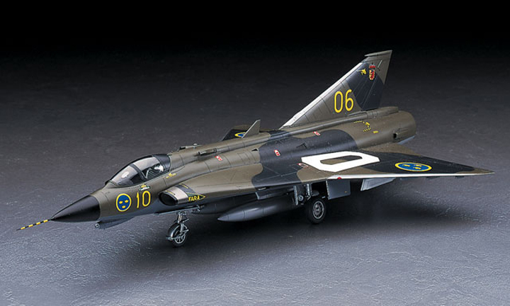[�˾���ũ] BH07241 [Hasegawa] BH07241 PT41 1/48 J35F/J Draken 1