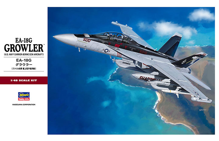 [�˾���ũ] BH07252 [Hasegawa] BH07252 PT52 1/48 EA-18G Growler(New Tool) 1