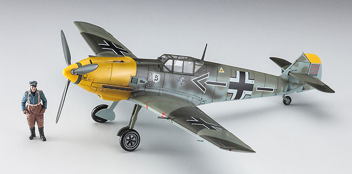 [�˾���ũ] BH07500 [Hasegawa] BH07500 1/48 Messerschmitt BF109E-4/N Galland w/Figure 2