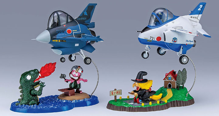 [�˾���ũ] BH60518 [Hasegawa] BH60518 Egg World Fire Monster F-2 , Midnight Witch T-4 2