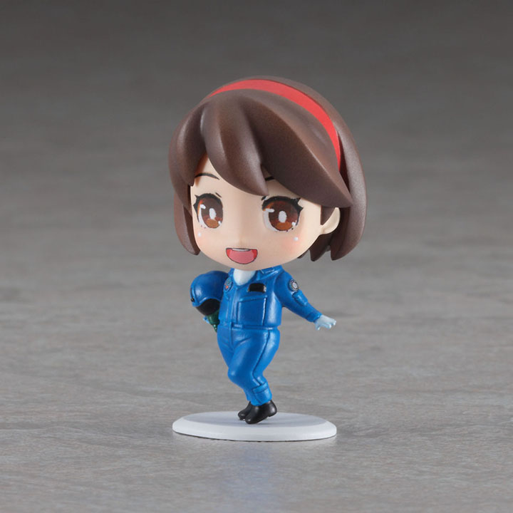 [�˾���ũ] BH52244 [Hasegawa] BH52244 Egg Girls No.01 Rei Hazumi w/Egg Plane T-4 Blue Impulse 2